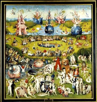 El jardín de las delicias, por Hyeronimus van Aeken Bosch El jardín de las delicias, por Hyeronimus van Aeken Bosch