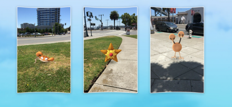 Imagen extraída de la web oficial de Pokemon Go Imagen extraída de la web oficial de Pokemon Go