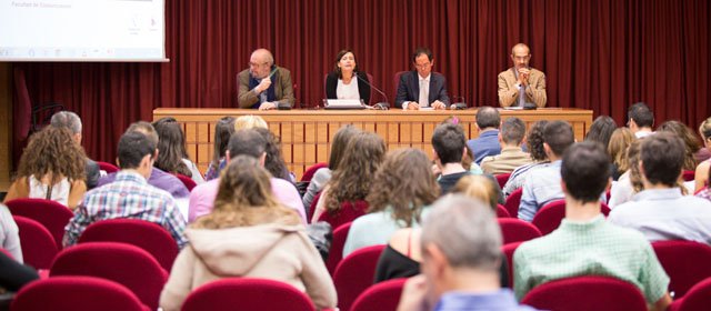 Jornada de emprendimiento y comunicación en el Salón de Grados de la Facultad de Comunicación / Ismael Molina