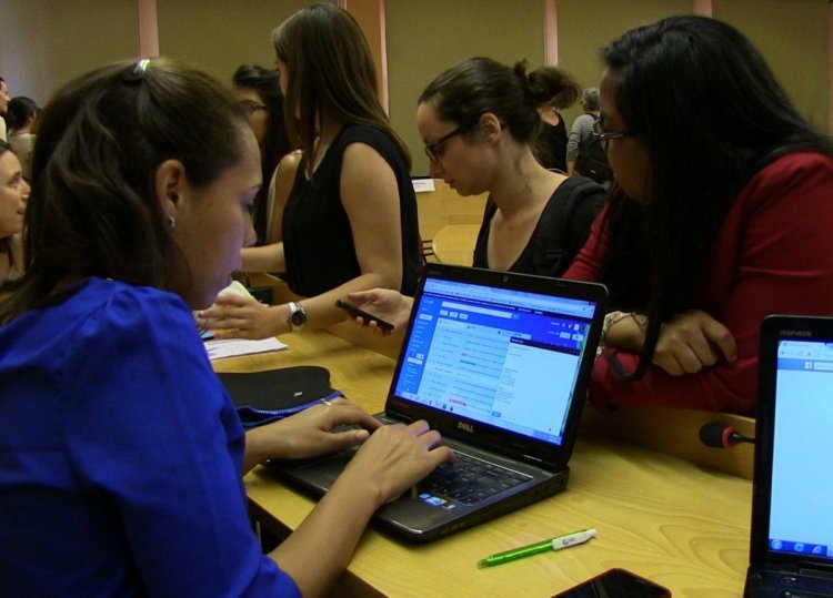 Alumnos del Máster en Comunicación y Educación