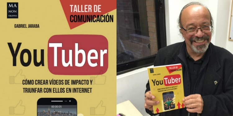 Gabriel Jaraba presenta su libro “Youtuber”
