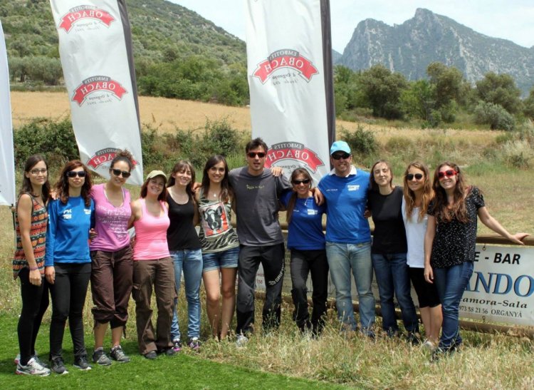 Estudiantes en una actividad paralela de PICURT, 2013