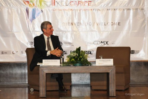 José Manuel Pérez Tornero en el Foro AMILAC