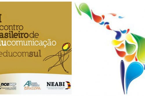 Observatorio Latinoamericano y del Caribe y VI Encuentro Brasileño de Educomunicación logos OLCAMI, VI Encuentro Brasileño de Educomunicación y III Educomsul