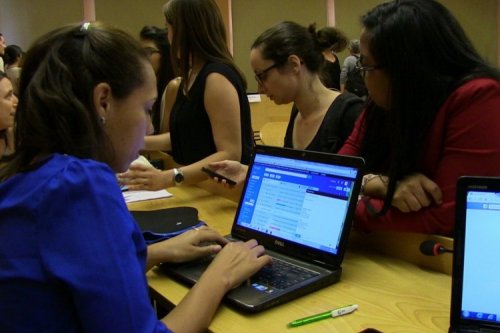 Alumnos del Máster en Comunicación y Educación