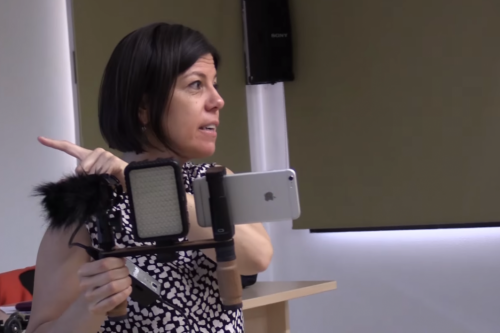 Leonor Suárez ve el móvil como un aliado del periodismo