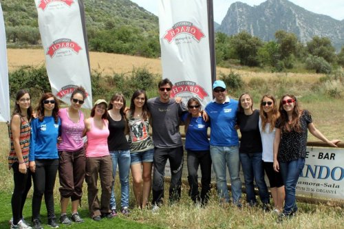 Estudiantes en una actividad paralela de PICURT, 2013