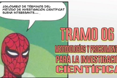 Portada del cómic sobre metodología de la investigación científica