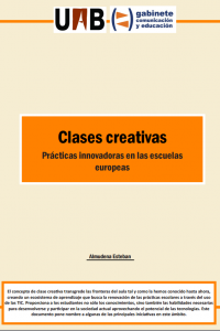 PortadaInforme: Clases creativas. Prácticas innovadoras en las escuelas europeas