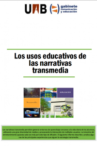 Portada Informe: Usos innovadores del transmedia en la educación